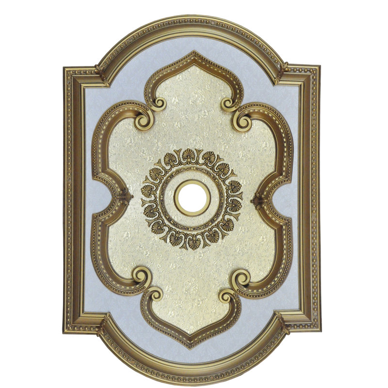 Rectangle Oval Ceiling Medallion