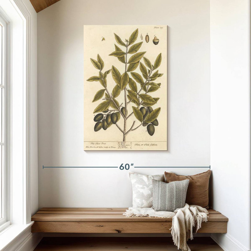Keiri Olive Branch II, 45" H x 30" W