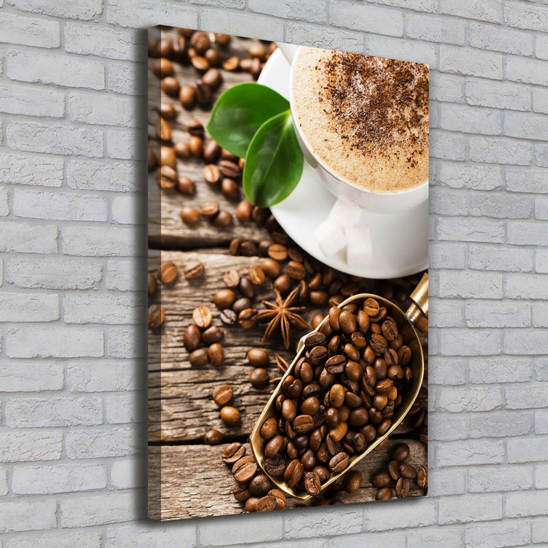 Coffee - Wrapped Canvas Print