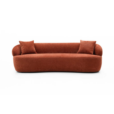 Canapé courbé Mid-Century