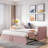 Upholstered Daybed with Pop Up Trundle Amala-2133699409