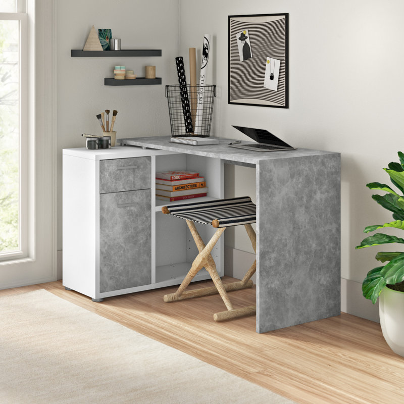 Fred L-Shaped Writing Desk