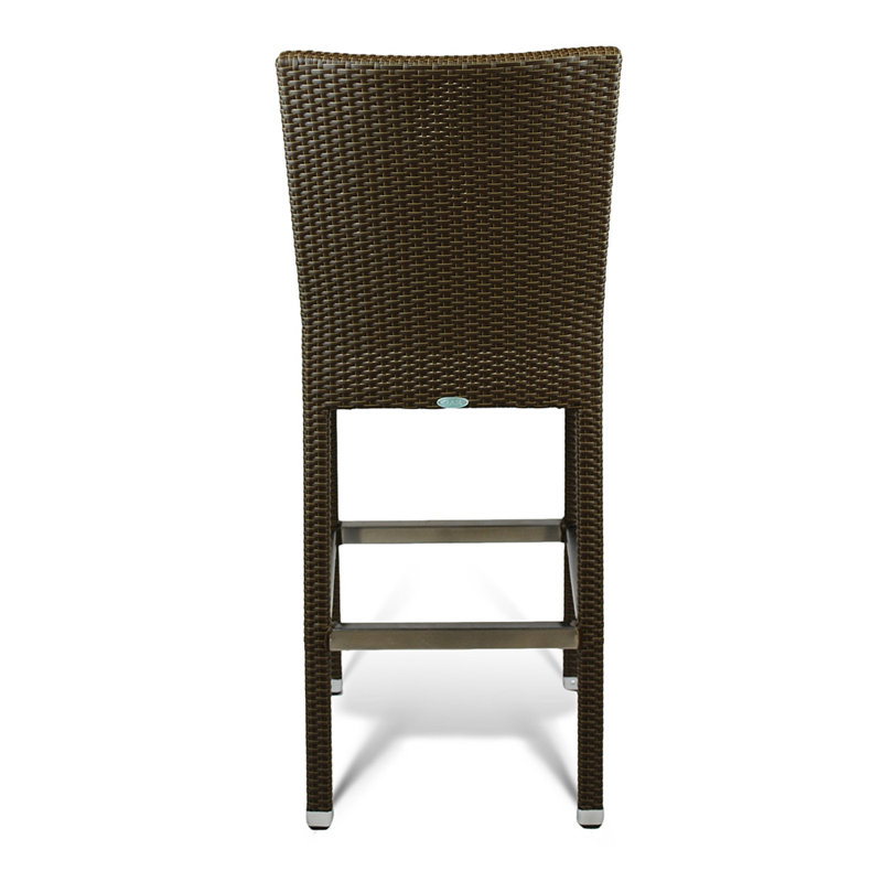 Asbury Patio Bar Stool, Coffee