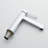 Single Handle Swivel Single Handle Sink Faucet Electroplated H59 Mixer Faucet For Kitchen, Bathroom, Hot And Cold Water-115430317