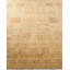Tapis beige en laine noué à la main de conception unique 8 pi 1 po x 10 pi 2 po Keenan