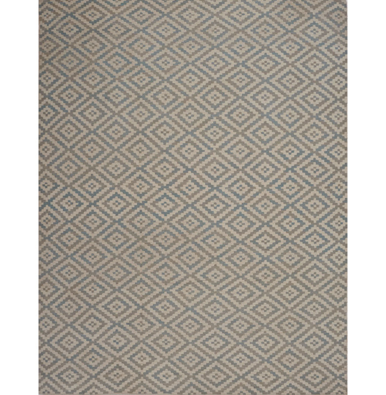 Geometric Area Rug in Beige