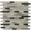 Victory 1" x 2" Glass Linear Mosaic Wall & Floor Tile-662594541