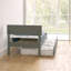 Amodio Solid Wood Platform Bed with Panel Footboard & Trundle