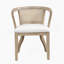 Chaise avec accoudoirs de salle à manger (ensemble de 2)