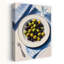 «Fresh Olives Still Life Vibrant Contemporary Summer», impression murale-1388764820