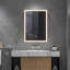 Banelly 50mm W 70mm H Surface Framed Medicine Cabinet Mirror 3
