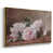 Toile avec cadre flottant or