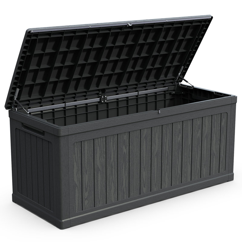 260 Gallon Large Outdoor Storage XXL Deck Box For Patio Furniture
