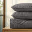 Simply Soft™ Double Brushed Microfiber Square Pattern Quilted Coverlet Set-1884750416-1884750429