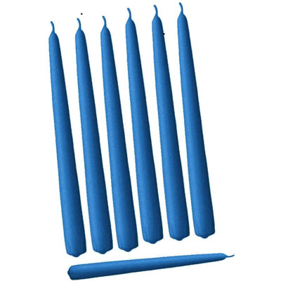 12 chandelles coniques non parfumées 12 pièces