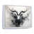 White Floater Framed Canvas