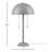 2-Light Sage Green Table Lamp