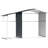 vidaXL Garden Shed Metal Outdoor Storage Tool Shed House Galvanized Steel-111827809-111827805