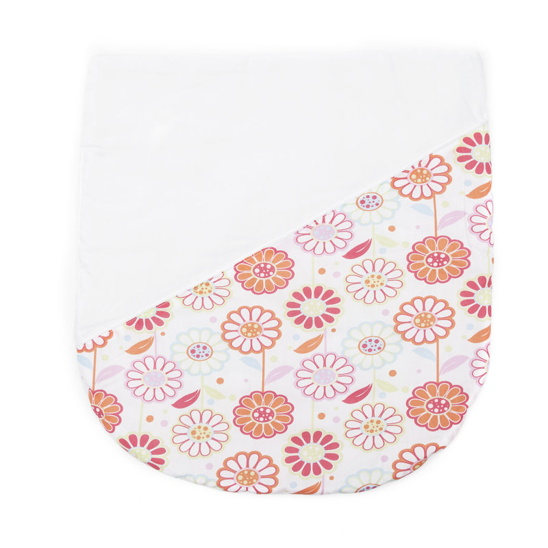Floral Cotton Blend Moses Basket Bedding Set