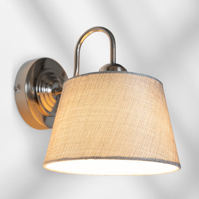 Ambrosio Steel Armed Sconce