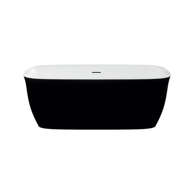 Panya 63'' x 31.5'' Soaking Acrylic Bathtub