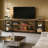 Industrial TV Stand for 85-Inch TVs with Spacious Storage