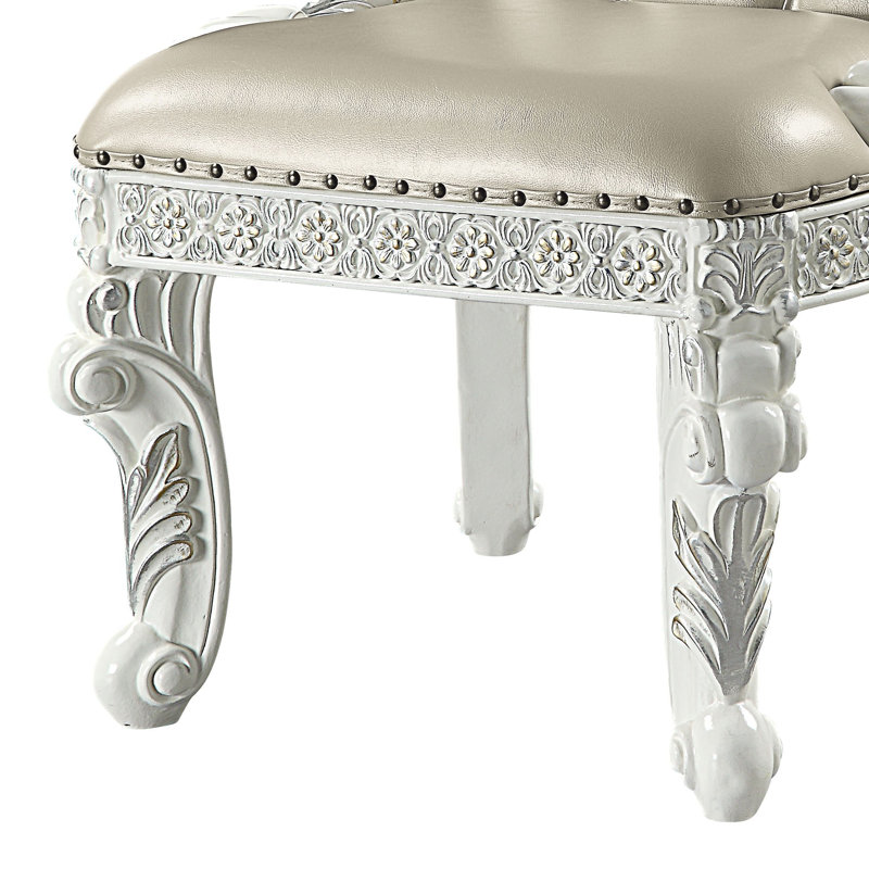 Tabouret de coiffeuse en cuir Xochitl Vegan
