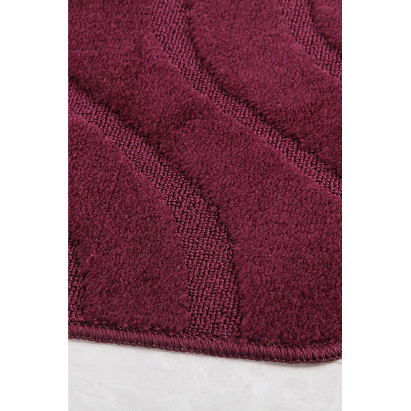 Tapis de bain Cerca, Mauve