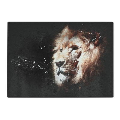 Lion Vol.8 Paint Splash Chopping Board