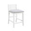 Table de salle à manger à hauteur de comptoir 3 pièces avec tablettes et 2 chaises Gregorio-296338988