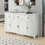 Grande armoire de rangement rétro avec porte rabattable et tiroir Retro-1419972537