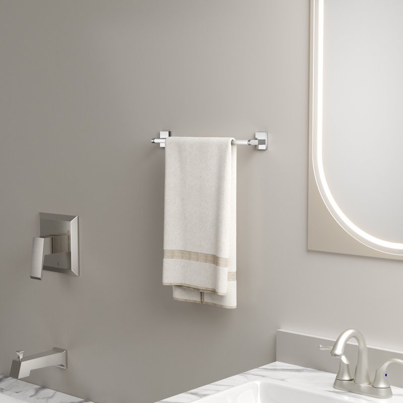 18 " 1 - Bar Wall Towel Bar, Silver