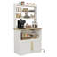 Armoire à four à micro-ondes Farmhouse-778112828