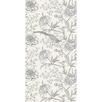Bordure florale pelez et collez