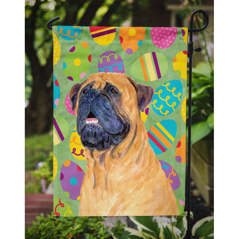 Drapeau de jardin Atara, Mastiff (beige et noir)