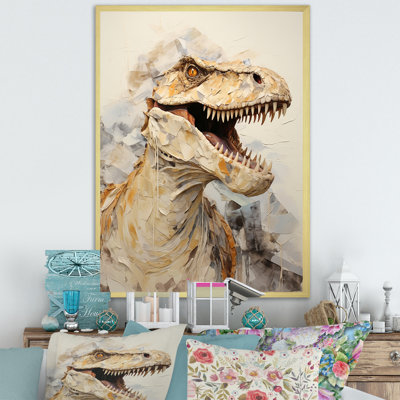 «Dinosaur T Rex Supreme I», reproduction sur toile