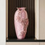 Vases de table en céramique rose trompette