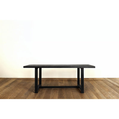 Blakely Elegant Acacia Wood Rectangular Dining Table by Millwood Pines