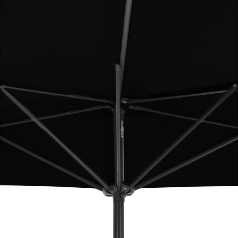 Camdyn 300 cm W X 150 cm D Half Tilt Balcony Parasol with Crank Lift