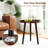 1 Pcs Round Side Table Sofa Coffee End Accent Table Nightstand Home Furniture