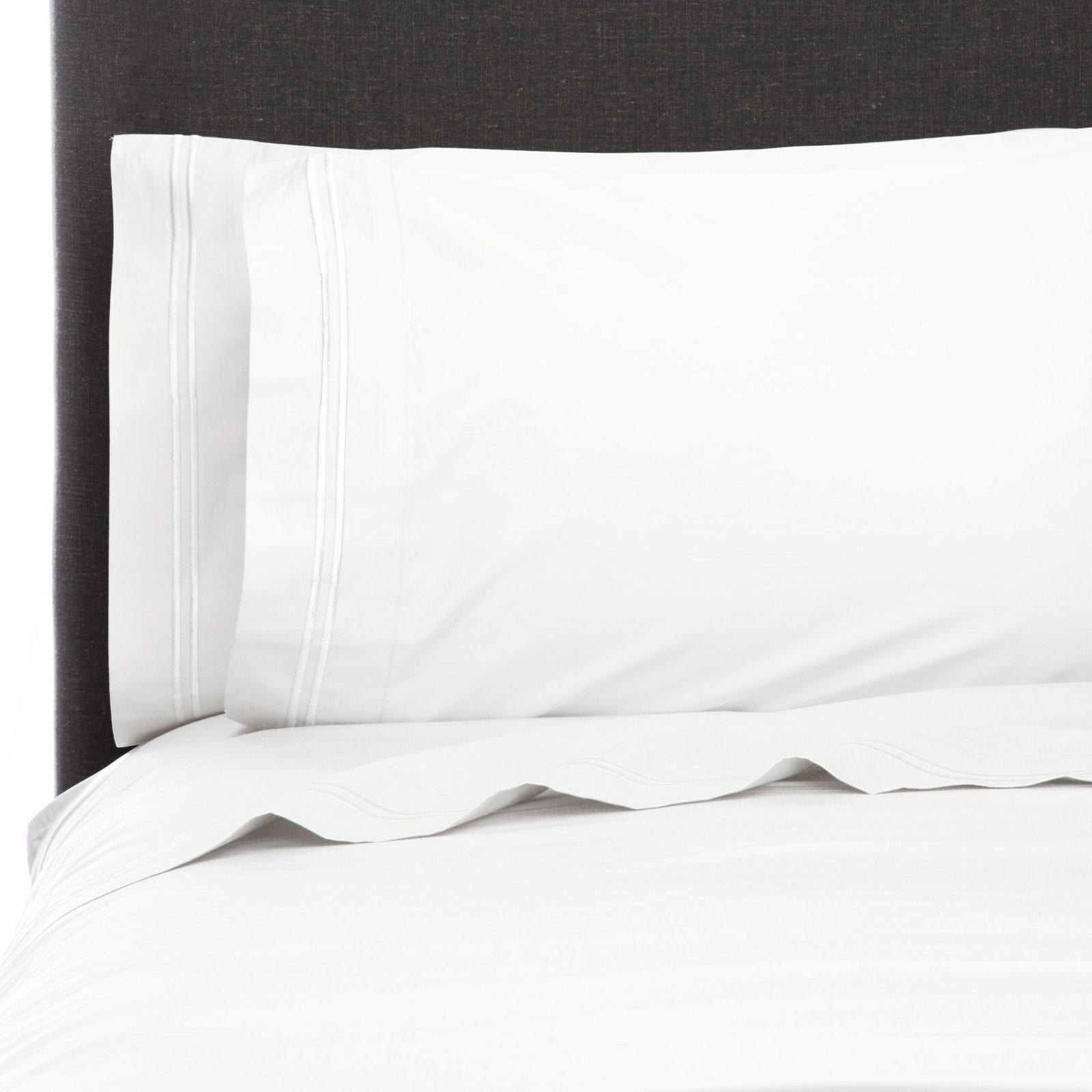 Benin Cotton Sheet Set, Twin, White