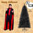 The Holiday Aisle® 6 Ft Artificial Halloween Tree With Bendable Top Section 726 Branch Tips 260 Lights