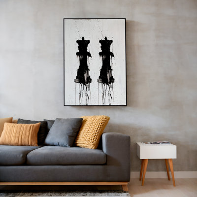 “Two Queens” By kent youngstrom Painting Print