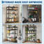 41cm W Steel Shelving Unit