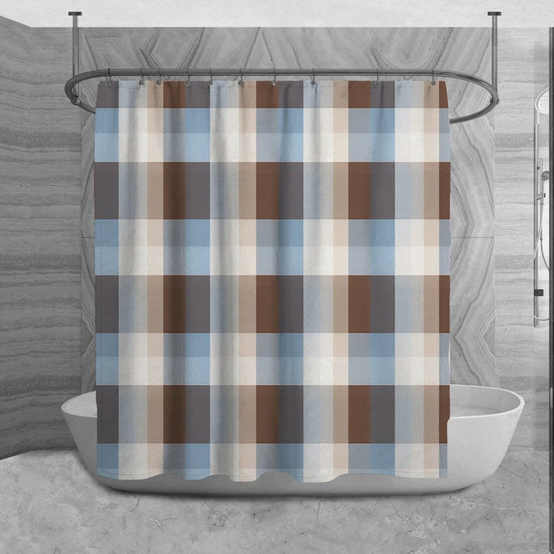 Rideau de douche Shaen, H 73 po x l 70 po