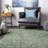 Abbiney Performance Shag Green Rug-1961815283
