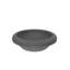Lavabo de salle de bain ovale encastré à la main en béton Cuyama NativeStone-70143080