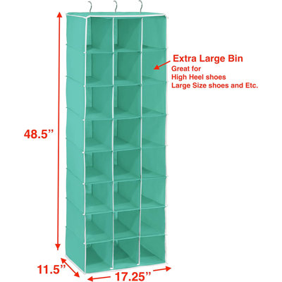 24 Pair Hanging Shoe Organizer