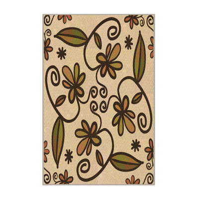 Floral Indoor Rug