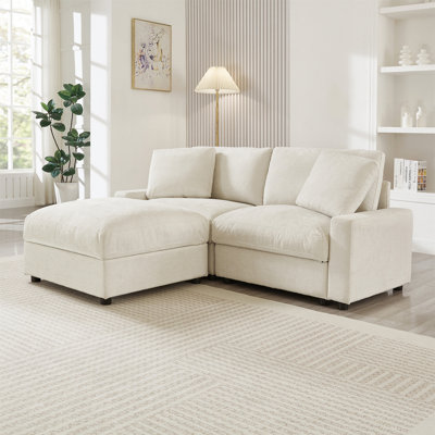 Canapé modulaire 72,05 po L